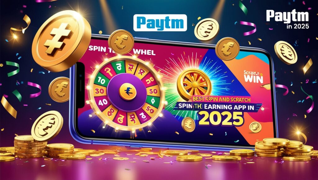 “Best Spin and Scratch Earning App in 2025 – Win Real Paytm Cash Daily”